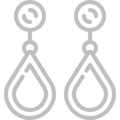 earrings Kirti Sterling Silver Stone Earrings